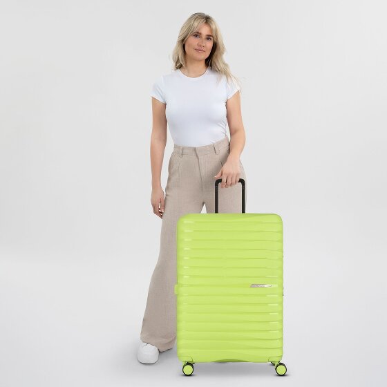 Jump Xwave 4 wielen Trolley 76 cm met uitbreidingsplooi