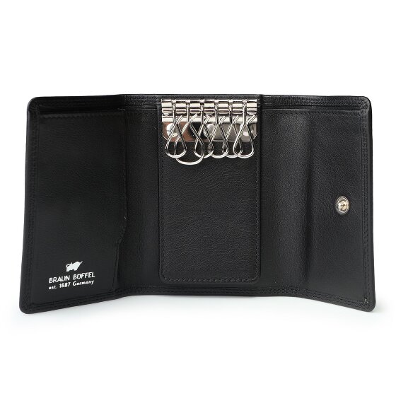 Braun Büffel Golf 3.0 Sleutel portemonnee Leer 10 cm