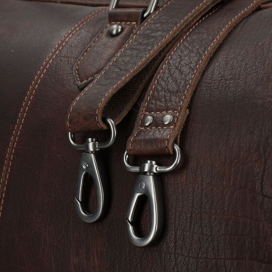 Jack Kinsky Porto Weekender reistas Leer 55 cm