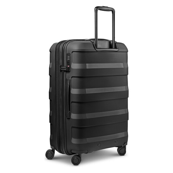 Redolz Pro PP 4 wielen Trolley 66 cm met uitbreidingsplooi