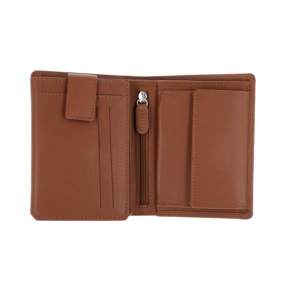 Golden Head Polo RFID Bescherm Portemonnee Leder 9 cm