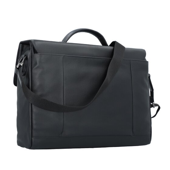 Piquadro Koffer Leer 42 cm Laptop compartiment