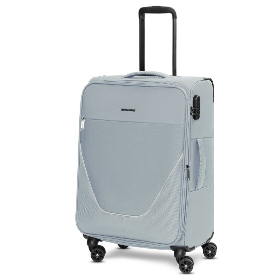 Stratic taska 4-wiel trolley M 65 cm met uitvouwbare plooi