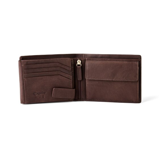 Esquire Chicago Portemonnee RFID-bescherming Leer 12 cm