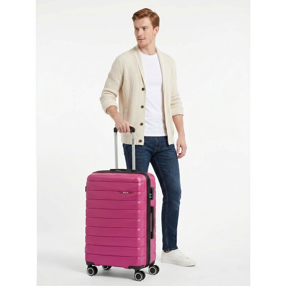 Bench Paris 4 wielen Trolley M 66 cm met uitbreidingsplooi