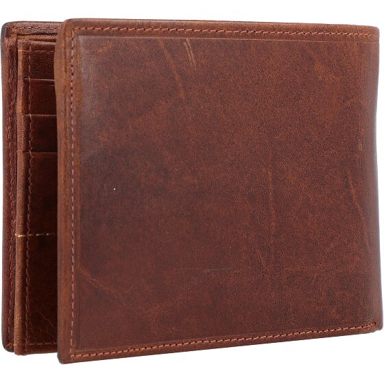 Mika Portemonnee RFID leer 12 cm