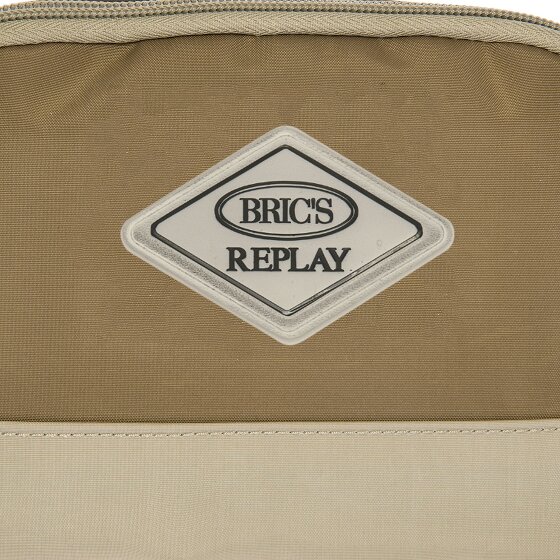 Bric's Replay Sand Woo Mini tas Schoudertas 18 cm