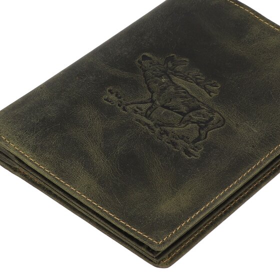 Greenburry Vintage Identiteitskaart etui Leer 9.5 cm