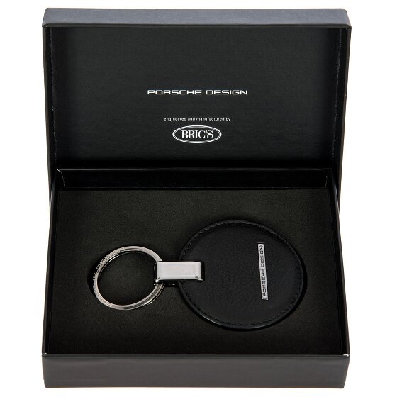 Porsche Design Sleutelhanger leer 9 cm