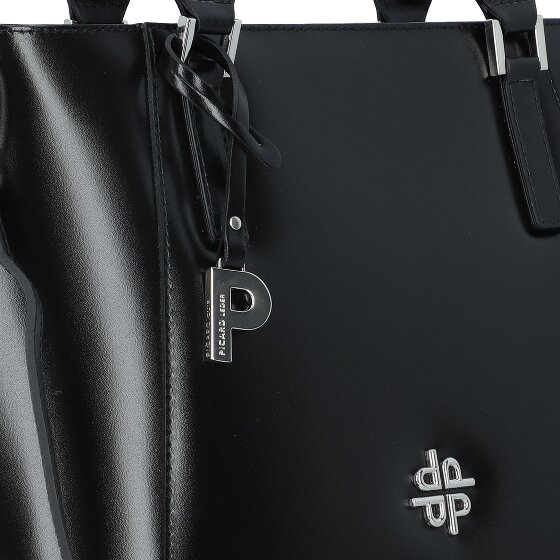 Picard Black Tie Black Tie Handtas Leer 29 cm