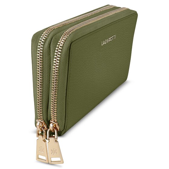 Lazarotti Bologna Leather Portemonnee RFID-bescherming Leer 20 cm