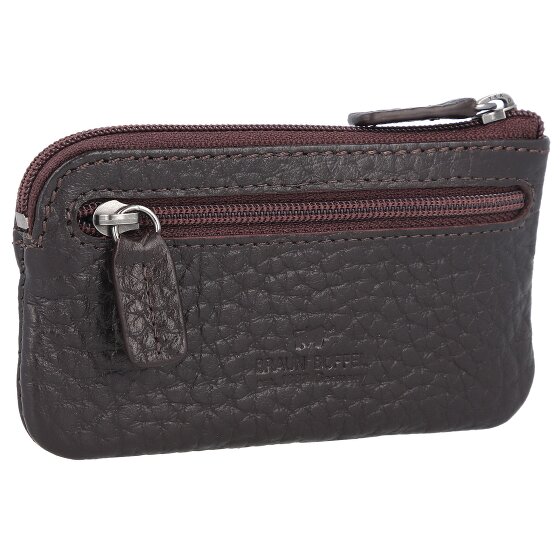 Braun Büffel Yannik Sleutel portemonnee Leer 12 cm