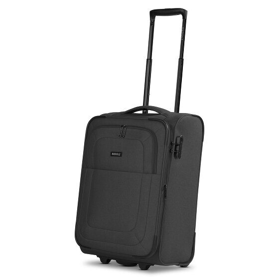 Redolz Essentials 12 2 wielen Cabinewagen S 55 cm met uitbreidingsplooi
