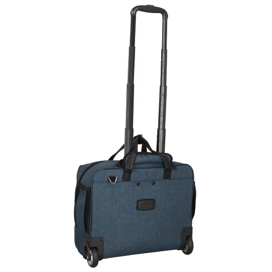 Dermata 2 wielen Bedrijfswagen 44 cm Laptop compartiment