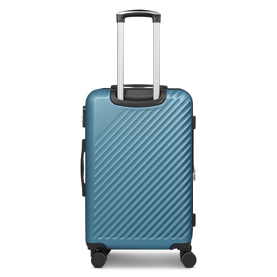 Check.In Paradise 2.0 4 wielen Trolley M 68 cm met uitbreidingsplooi