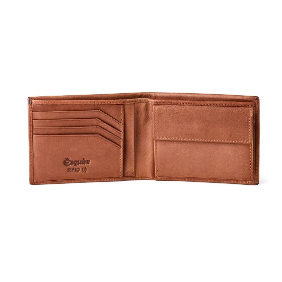 Esquire Chicago Portemonnee RFID-bescherming Leer 12 cm