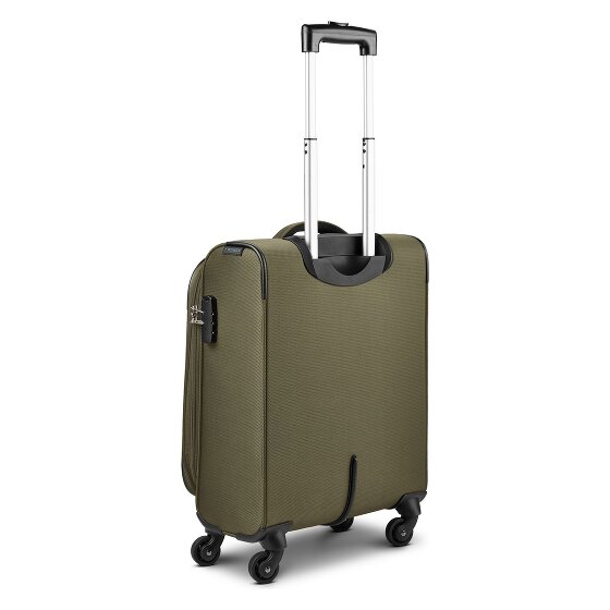 Wenger Beaumont 4 wielen Cabinewagen S 54 cm met uitbreidingsplooi