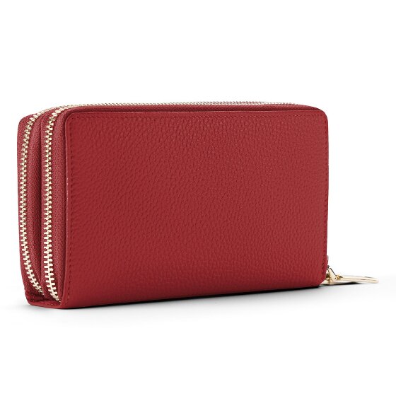 Lazarotti Bologna Leer XL Dubbele Zip-Around Portemonnee RFID Leer 20 cm