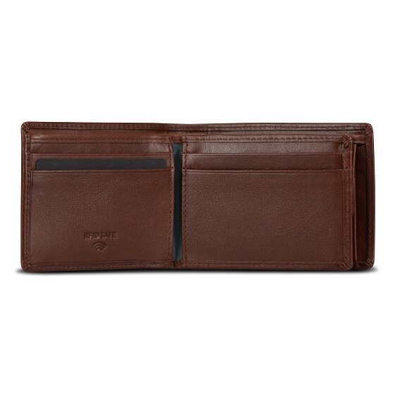 Jost Vardo Portemonnee RFID-bescherming Leer 10.5 cm