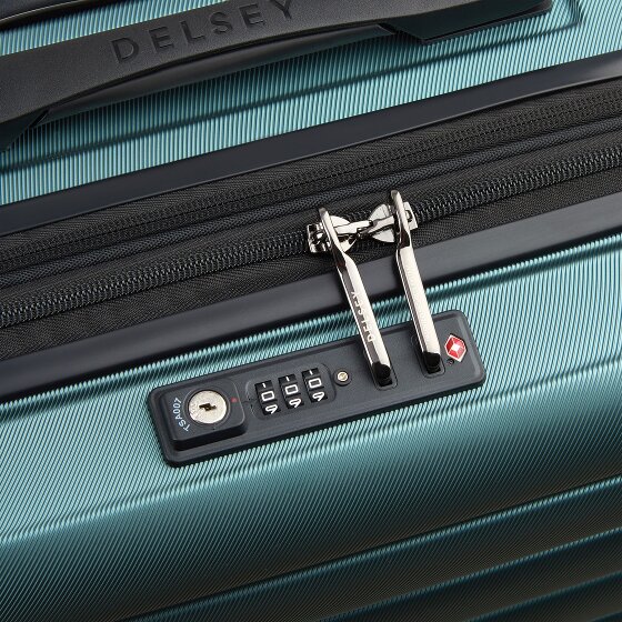 Delsey Paris Shadow 5.0 4-wiel business trolley 38 cm laptopvak met uitbreidingsplooi