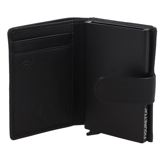 Greenburry Nappa Kredietkaart etui RFID-bescherming Leer 8 cm