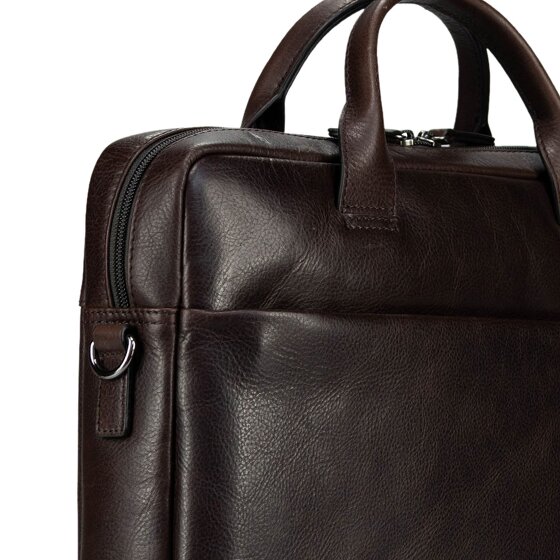 Jost London Aktentas Leder 38 cm Laptopvak