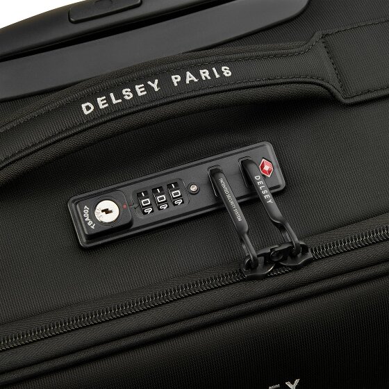 Delsey Paris Brochant 3 2 wielen Bedrijfswagen 39 cm Laptop compartiment