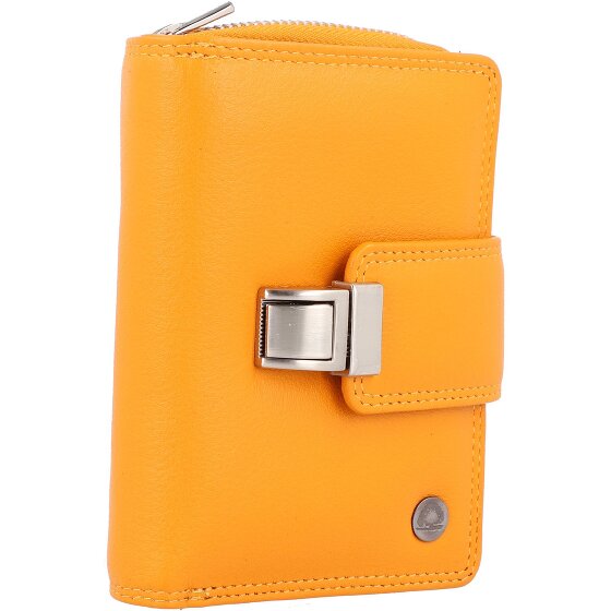 Greenburry Sponsachtig portefeuille leer 9,5 cm