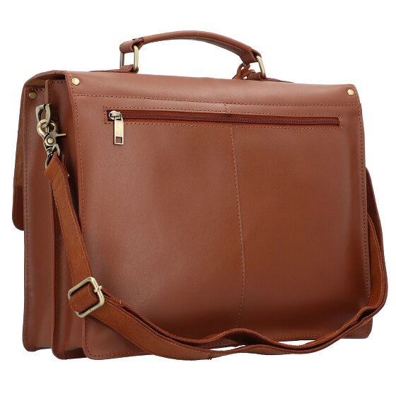 Burkely Vintage Scott aktetas leer 38 cm