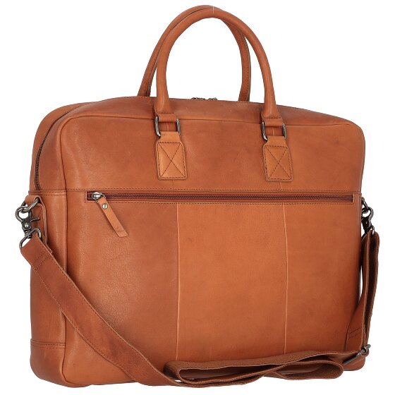 Burkely Antieke Avery aktetas Leer 46 cm Laptopcompartiment