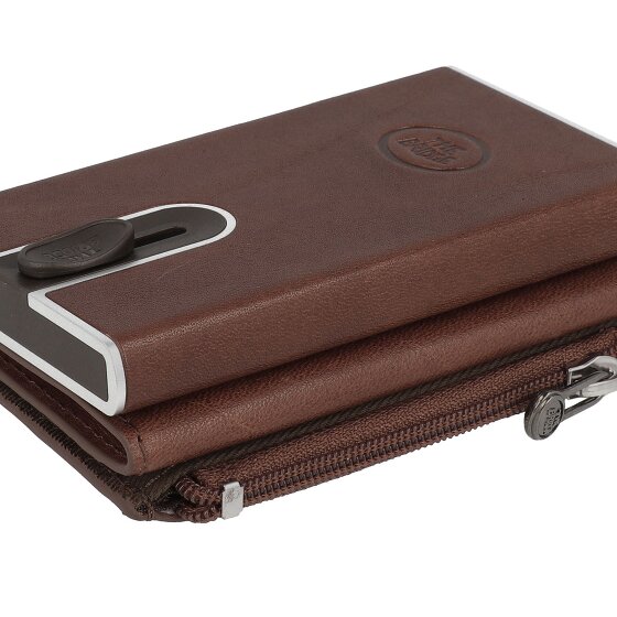 The Bridge Stouo Portemonnee RFID-bescherming Leer 6.5 cm
