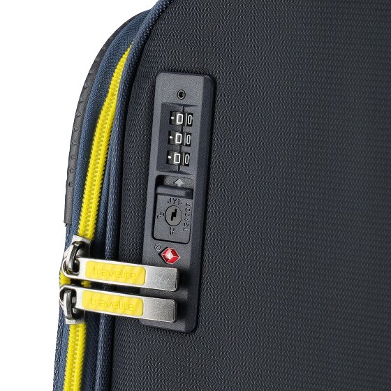 Travelite Color Craze 4 wielen Cabinewagen S 55 cm