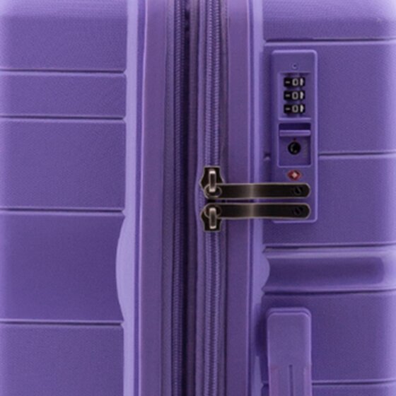 Gladiator 3800 4 wielen Trolley 67 cm met uitbreidingsplooi