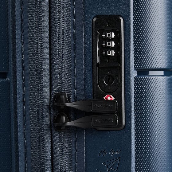 American Tourister Dashpop 4 wielen Cabinewagen 55 cm met uitbreidingsplooi