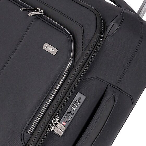 Travelite Priima 4 wielen Cabinewagen 55 cm met uitbreidingsplooi