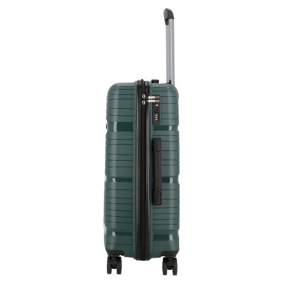 d&n Travel Line 4300 4 wielen Kofferset 3-delig