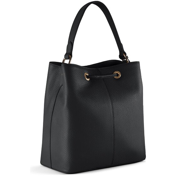 Lazarotti Bologna leeren crossbody-buideltas, leer, 25 cm