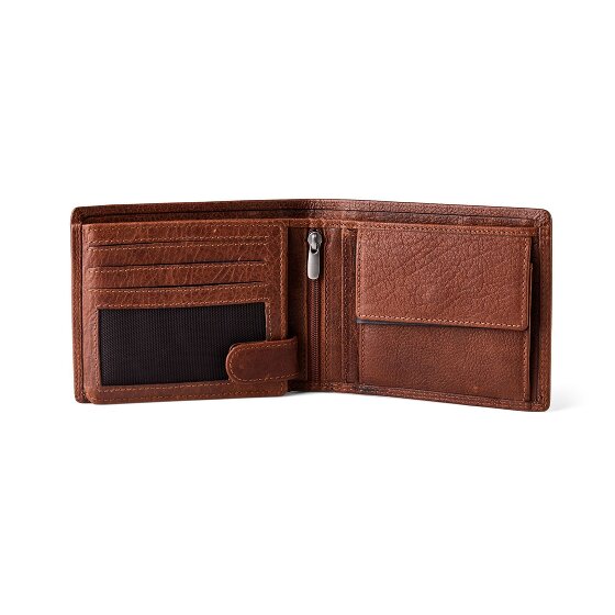 Jack Kinsky Porto 101 Portemonnee RFID-bescherming Leer 12.5 cm