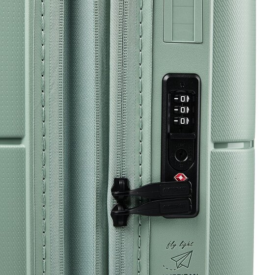 American Tourister Dashpop 4 wielen Cabinewagen 55 cm met uitbreidingsplooi