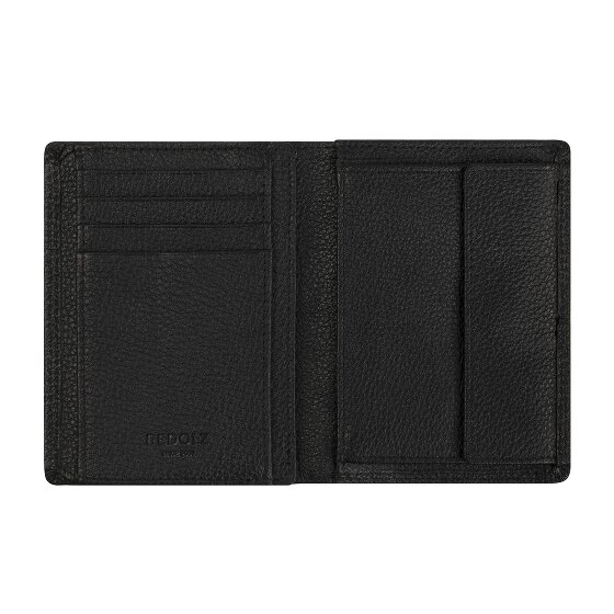 Redolz Leather Essentials HF portemonnee RFID leer 9,5 cm uitklapbaar