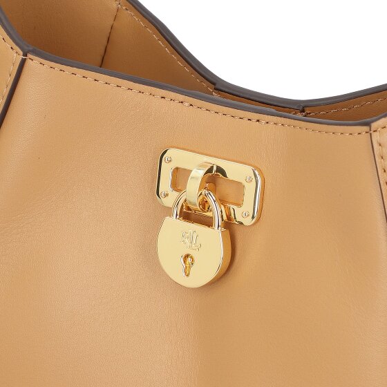 Lauren Ralph Lauren Tanner Mini tas Schoudertas Leer 16 cm