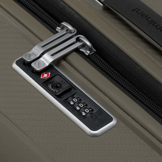 Eminent Aegis 4 wielen Trolley L 78 cm met uitbreidingsplooi