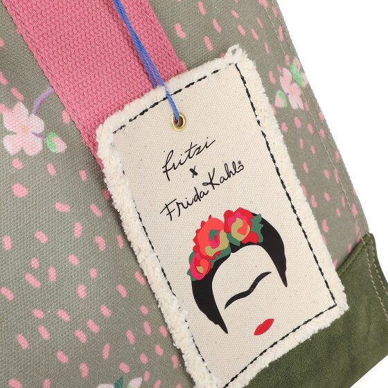 Fritzi aus Preußen Fritzi x Frida Kahlo Shopper Tas 40 cm