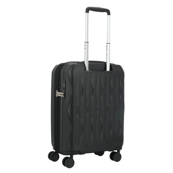 Gabol Infinity 4 wielen Cabinewagen 55 cm met uitbreidingsplooi
