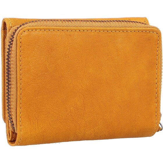 Mika Leren portemonnee 11 cm