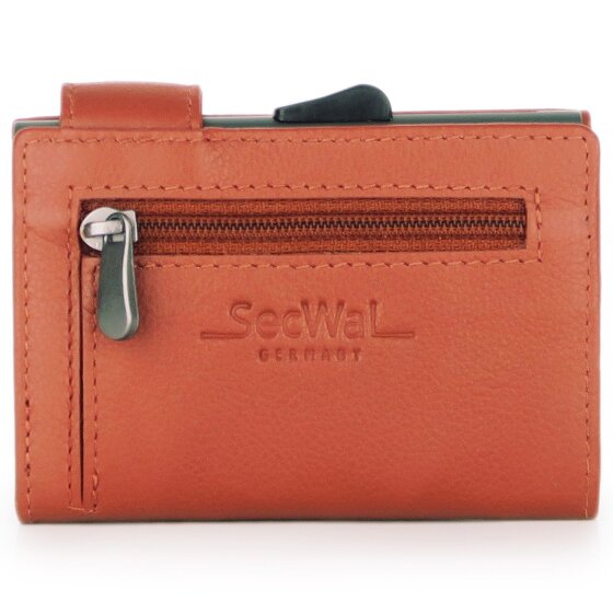 SecWal SecWal 1 Creditcard etui Portemonnee RFID Leer 9 cm