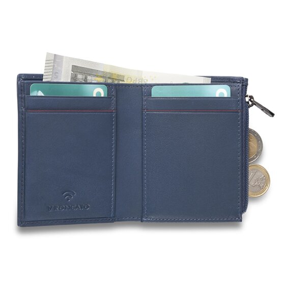 Roncato Detroit Portemonnee RFID-bescherming Leer 8 cm