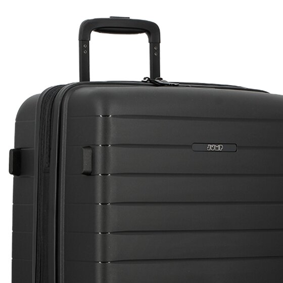 Jump Striper 4 wielen Trolley 68 cm met uitbreidingsplooi