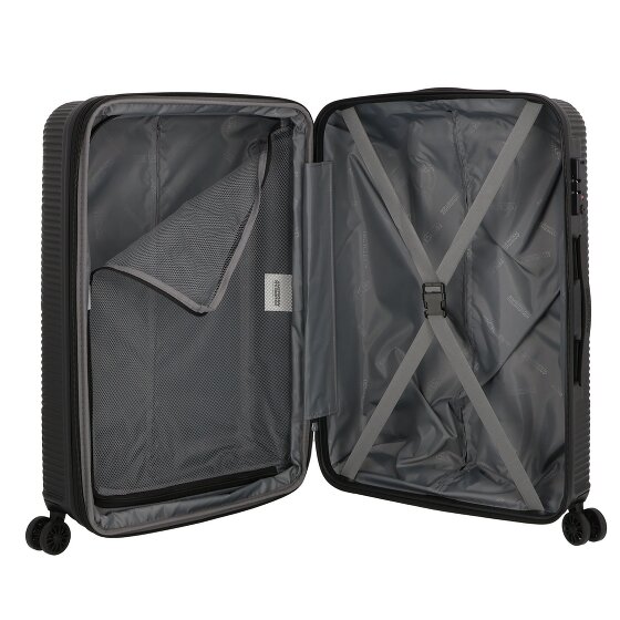 American Tourister Exoline 4 wielen Kofferset 3-delig met uitbreidingsplooi