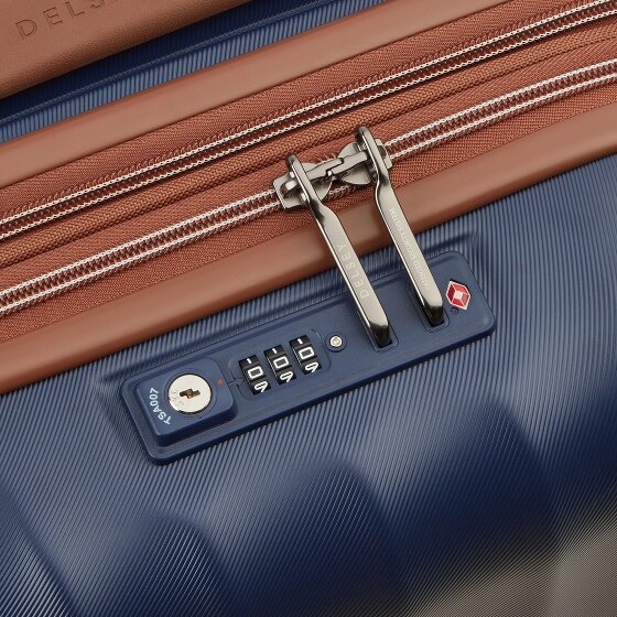 Delsey Paris Carrousel 2 4 wielen Cabinewagen 55 cm met uitbreidingsplooi
